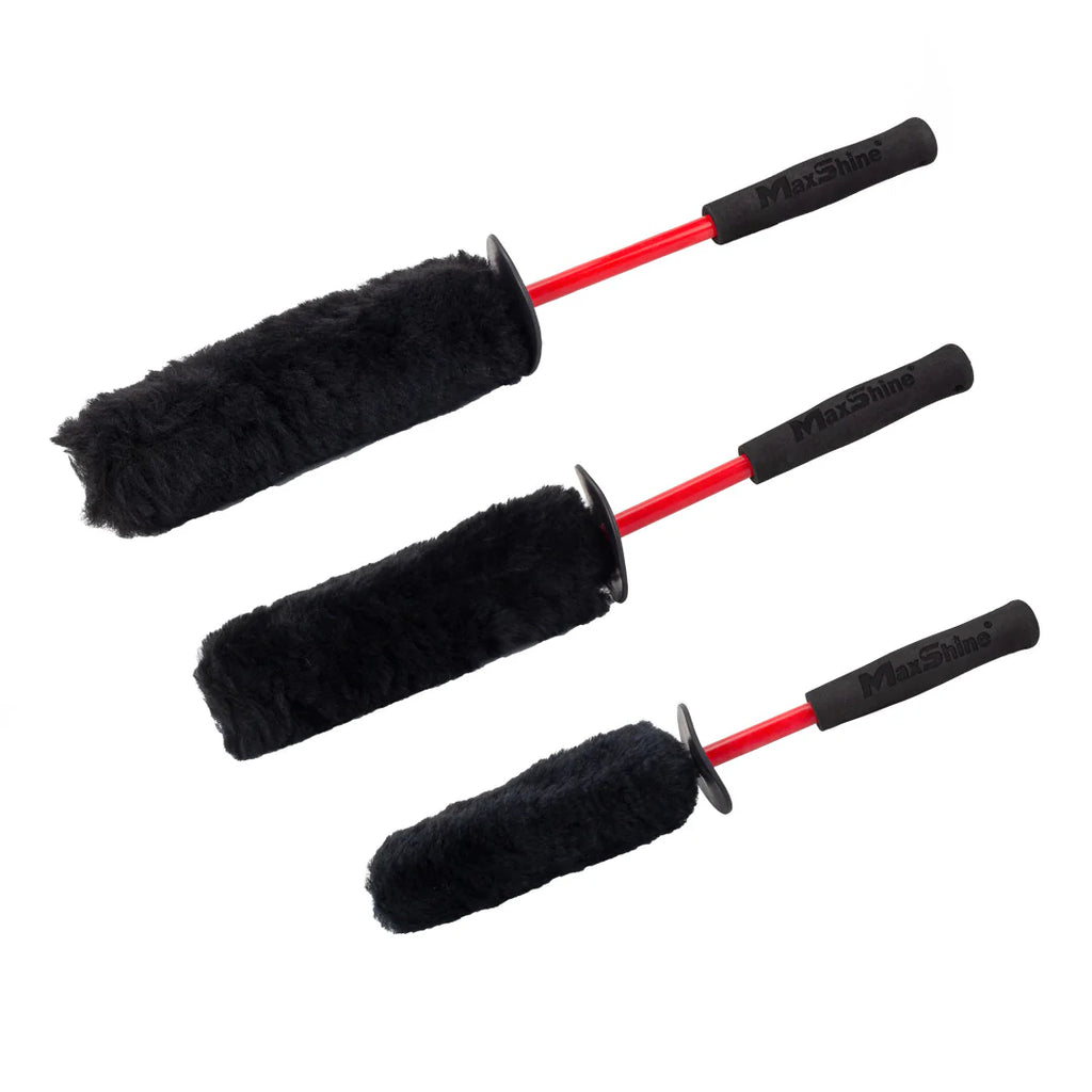 MaxShine Ultimate Wool Wheel Brush Set